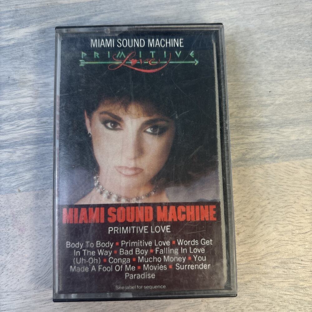 Primitive Love * by Miami Sound Machine (Cassette, Apr-1985, Epic)